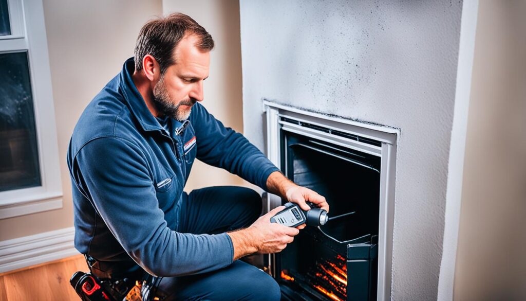 Kamin Inspektion